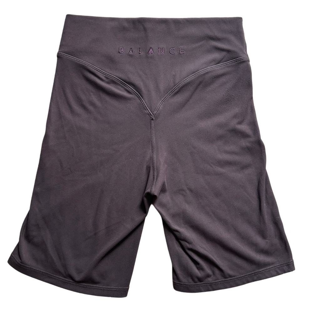 Vitality Balance Athletica Cloud Rider Brown High Waisted Athletic Shorts Small